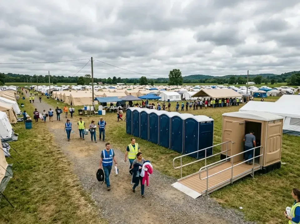 disaster-relief-camp-restrooms-010 — frequently asked questions, Dumpster & Portable Bathrooms Rental in Lomira, WI
